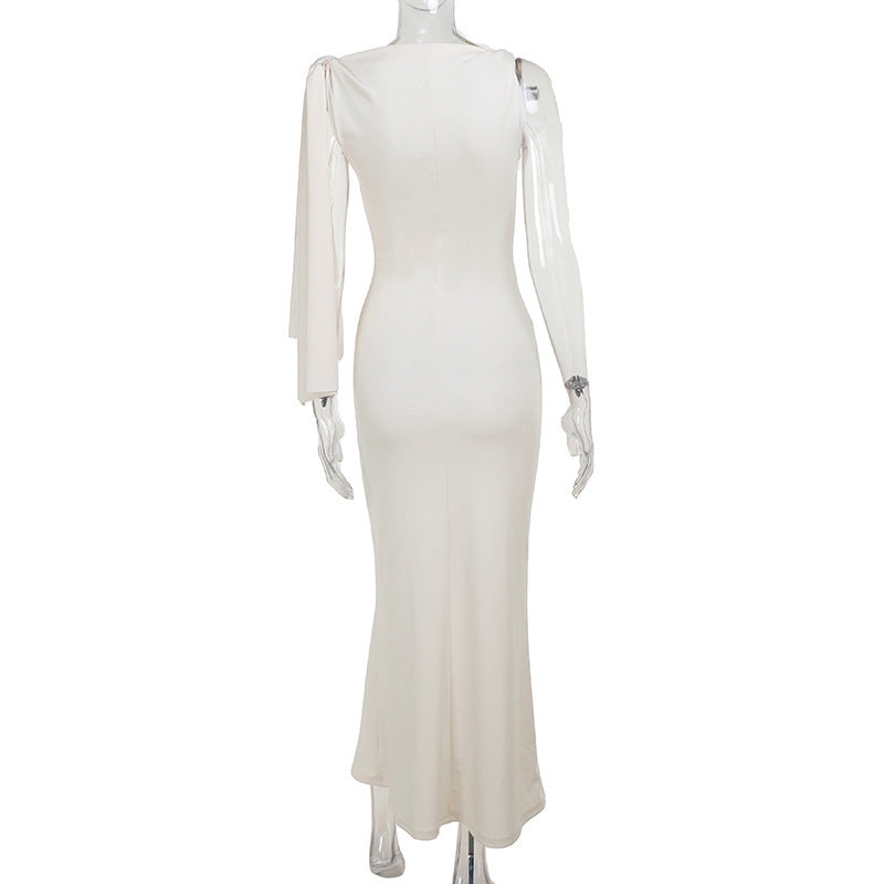 One-shoulder Long Dress