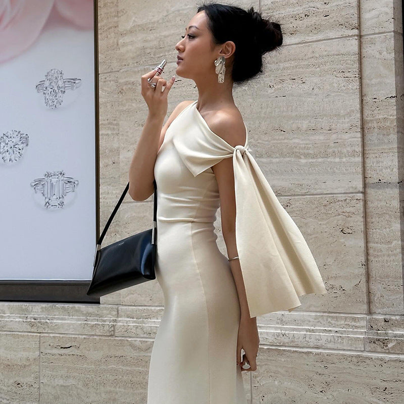 One-shoulder Long Dress